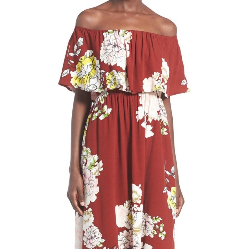 ASTR the Label ‘Carmen’ Midi Dress